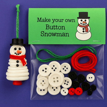 ⏰BUY 2 GET 1 FREE!!✨DIY Button Ornament Kit🎅🎄
