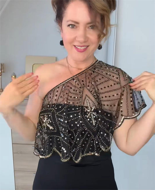 💥Summer Hot sale 49% OFF🔥 Vintage Lace Beaded Shawl🔥