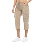 ⏳Limited-time Sale: ONLY ￡13.99!! ✨Womens Lightweight Capris Daily&Travel Quick Dry Cargo Pants with 6 Pockets 👖🌿