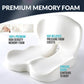 🪑 LIMITED-TIME 60% 🛡️ Non-Slip Memory Foam Seat Cushion for Car & Office – Ergonomic pain relief & breathable mesh ✨