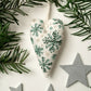 🎅Best Christmas Gift 50% OFF💖DIY Heart Shaped Hand Embroidered Christmas Ornament/Ornament Kit