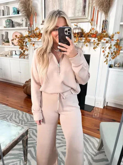 💝Hot Sale 50% OFF!!⚡🎀Women's 2 Piece Casual Outfits Sweatsuit Set