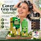 💞Black Friday Sale 50% OFF!!💇‍♀️💈Long-Lasting Plant-Based Bubble Mousse Hair Dye Shampoo, Gentle At-Home Gray Hair Coverage🛡️👍