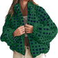🍂Autumn Hot Sale 50% OFF🔥Women's Plaid Sherpa Jacket - Cropped Fleece💓