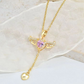 🎁Gift Idea Hot Sale 49% OFF💗Pink Angel Wings Necklace