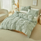 🔥LAST DAY SALE 60% OFF!!⚡Elegant Pinch Pleat Duvet Cover Set😴 Bring You Cozy Deep Sleep!