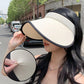 ✨💕Foldable large brim sun protection hat👒UPF 50+ sun protection