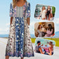 🌷2025 summer  Hot Sale 50% OFF🍃🔥Women’s Elegant Bohemian Print Dress