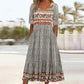 🌷2025 summer  Hot Sale 50% OFF🍃🔥Women’s Elegant Bohemian Print Dress