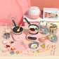 🎁Best Gift For Kid🍳Children's Real Cooking Mini Kitchen Toys - 22 PCS Set