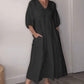 💕Limited Time 55% Off💕Women's V-neck Casual Dress