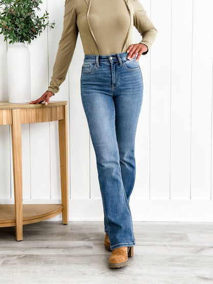 🎁Big Sale - 50% OFF💷Holy Grail Tummy Control Bootcut Jeans👖