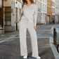 🔥2024 Hot Sale 49% OFF🔥Women’s 2 Piece Lounge Set with Long Sleeves✈️BUY 2 GET FREE SGIPPING