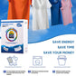 👗Color Catcher Laundry Sheets - Prevent Dye Transfer in Washing Machine
