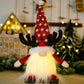 💥Christmas SPECIAL PRICE:£8.99!!🎅Faceless Christmas Gnome Doll Lights Hanging Ornament