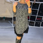 🔥Hot Sale 49% OFF🌸Women’s Lace Trim Leopard Print Dress✈️Free Shipping