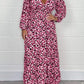 💃LAST DAY SALE 60% OFF🏝️Women Printed Sexy Deep V-neck Dress