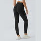 🌸2025 HOT SALE 49% OFF🌸High-Waisted Butt Lifting Tummy Control Shaping Training Leggings with Side Pocket