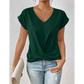 🔥LAST DAY SALE 49% OFF💷Best Price👚Casual Short Sleeve Elegant V-neck Twist Tee