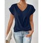 🔥LAST DAY SALE 49% OFF💷Best Price👚Casual Short Sleeve Elegant V-neck Twist Tee