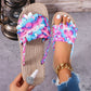 🔥Summer Hot Sale 49%💷Women's Floral Slip-On Woven Sandals