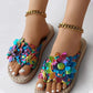 🔥Summer Hot Sale 49%💷Women's Floral Slip-On Woven Sandals