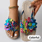 🔥Summer Hot Sale 49%💷Women's Floral Slip-On Woven Sandals
