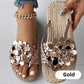 🔥Summer Hot Sale 49%💷Women's Floral Slip-On Woven Sandals