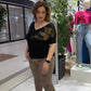 🔥Summer Hot Sale 49% OFF🔥Women's Casual Elegant Printed V-Neck Top