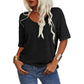 🔥Last Day 60% OFF🔥Women's Solid Color V-Neck T-shirt - 12 COLORS