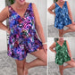 🔥 Last Day! 49% Off Sleeveless V - Neck Printed Swimsuit – Beach Ready☀️