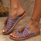 💥Final 3-hour Preferential Deal 💥✨Women's Boho Print Slide Sandals