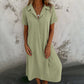 💕Last Day Promotion 49% OFF🔥Women’s Solid Color Short-Sleeve Dress⏳Free Shipping Only Today