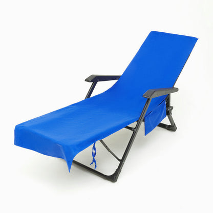 🏖️Summer Hot Sale 50% OFF🌞Sun Lounger Towel in Bag with Pockets Storage🌊