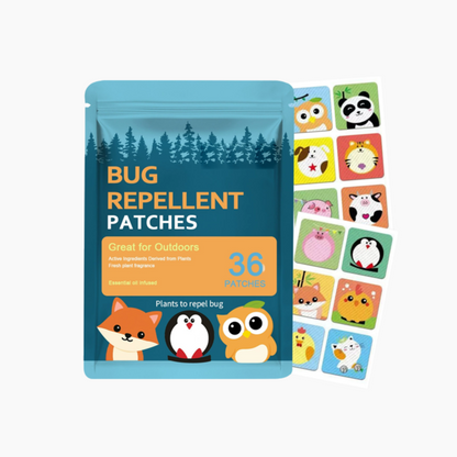 🔥Summer Must-Have 49% OFF🦟Gentle Waterproof & Sweatproof Mosquito Repellent Patches with Cute Designs