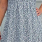 Big Sale 49%OFF⚡💃Women's Elegant Floral Print High-Waisted Ruffle Cap Sleeve Dress