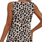 🌞HOT SALE 60% OFF👚Women's Print Flowy Sleeveless V Neck Peplum Tank Tops