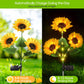 ⏳Time-Limited Special Price: ￡8.99!!⏰Sunflower Solar Garden Stake Led Lights🌻