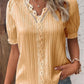 🩷Available in 10 colors❗💥V-Neck Plain Lace Elegant Shirt