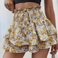 💥SUMMER HOT SALE 49% OFF💥Lightweight Slimming Floral Ruffle Tiered Skirt