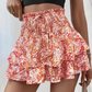 💥SUMMER HOT SALE 49% OFF💥Lightweight Slimming Floral Ruffle Tiered Skirt