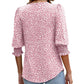 🔥Summer Hot Sale 50% OFF💥Women’s Casual Three-quarter Sleeve Blouses