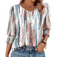 🔥Summer Hot Sale 50% OFF💥Women’s Casual Three-quarter Sleeve Blouses