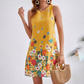 💥Hot Sale 49% OFF💥Women’s Elegant Printed Sleeveless Short Dress