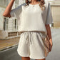 🔥Summer Hot Sale 49% OFF🔥Women's Casual Waffle 2 Piece Set