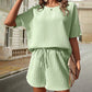 🔥Summer Hot Sale 49% OFF🔥Women's Casual Waffle 2 Piece Set