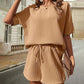 🔥Summer Hot Sale 49% OFF🔥Women's Casual Waffle 2 Piece Set