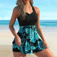 🔥LAST DAY SALE 60% Off! 👙Strap Top & Fitted Swim Shorts Separable Swimsuit 