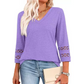💥Last Day Special Sale 59% OFF💝2025 New Womens 3/4 Length Sleeve Tops Trendy V Neck T Shirts