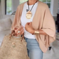 💖 Special Price 50% OFF Last 3 Hours!!💝Women's Linen Cardigan 3/4 Sleeve Open Front Loose Cover Ups Lightweight Shrug